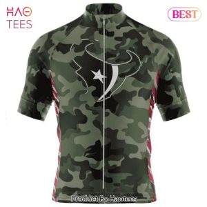 THE BEST NFL Houston Texans Special Camo Design Cycling Jersey Hoodie