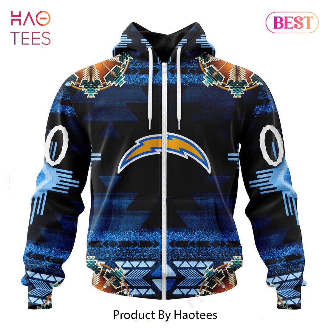 Fabric Traditions NFL Fleece Los Angeles Chargers Blue