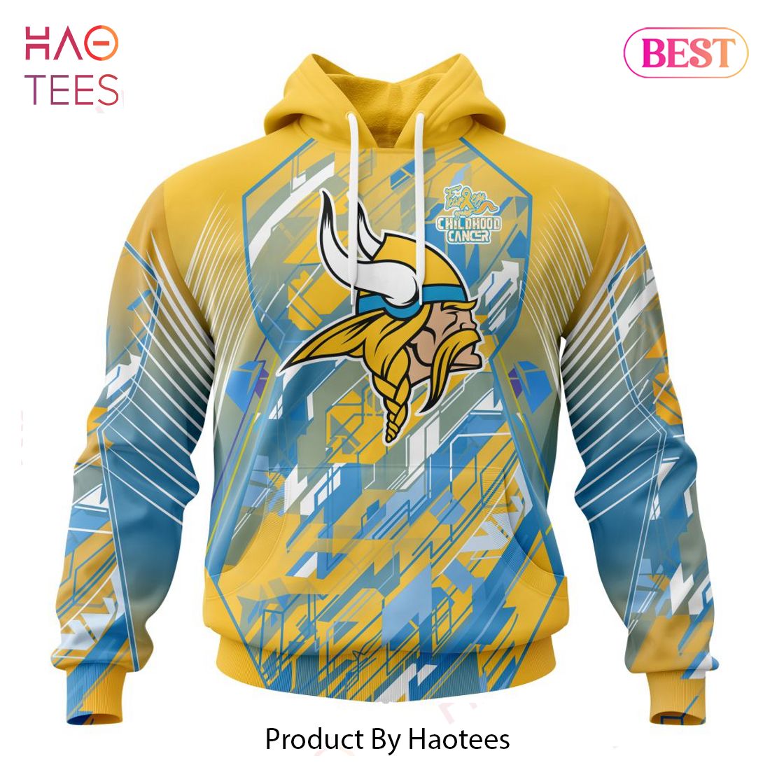 THE BEST NFL Minnesota Vikings _ Specialized Design Fearless Against Childhood Cancers Hoodie