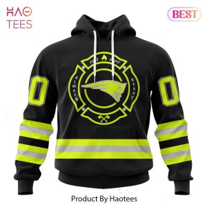 THE BEST NFL New England Patriots Special FireFighter Uniform Design Hoodie