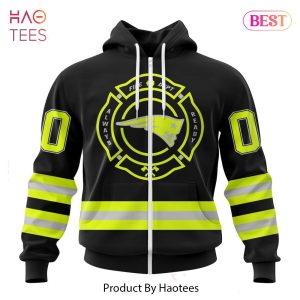 THE BEST NFL New England Patriots Special FireFighter Uniform Design Hoodie