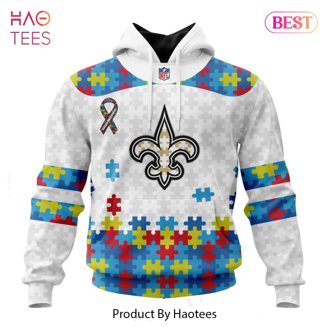 HOT NFL New Orleans Saints Cycling Jersey Hoodie