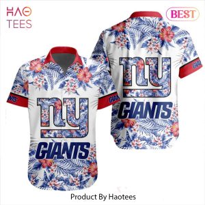 THE BEST NFL New York Giants Special Hawaiian Design Button Shirt Hoodie