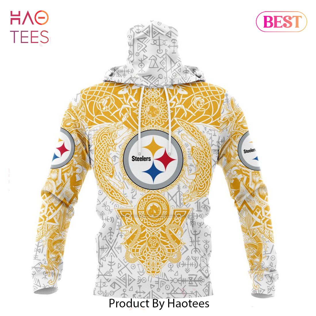 THE BEST NFL Pittsburgh Steelers _ Norse Viking Symbols Hoodie THE BEST NFL Pittsburgh Steelers _ Norse Viking Symbols Hoodie