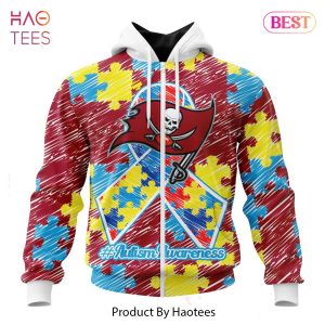 THE BEST NFL Tampa Bay Buccaneers Special Autism Awareness Design Hoodie