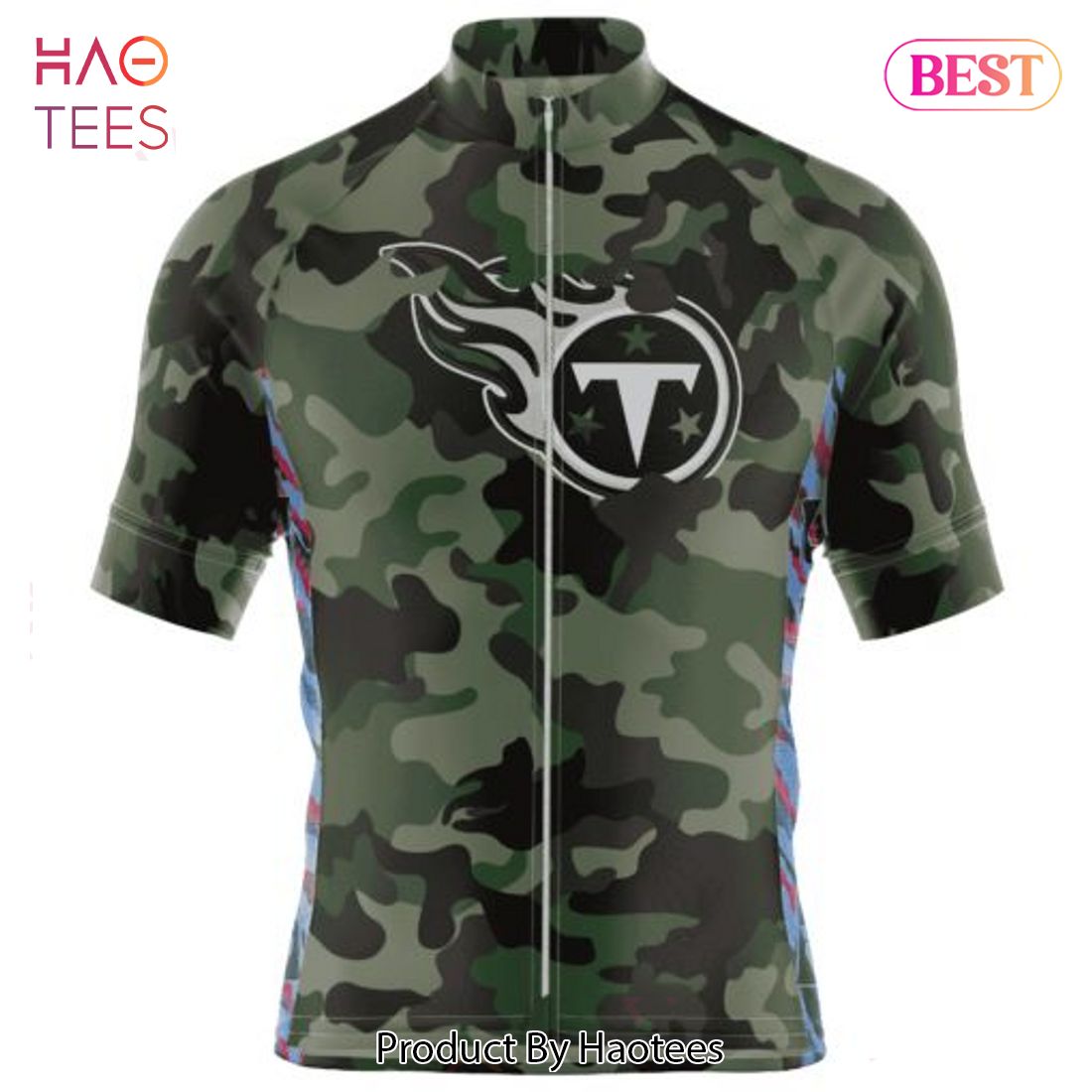 THE BEST NFL Tennessee Titans Special Camo Design Cycling Jersey Hoodie