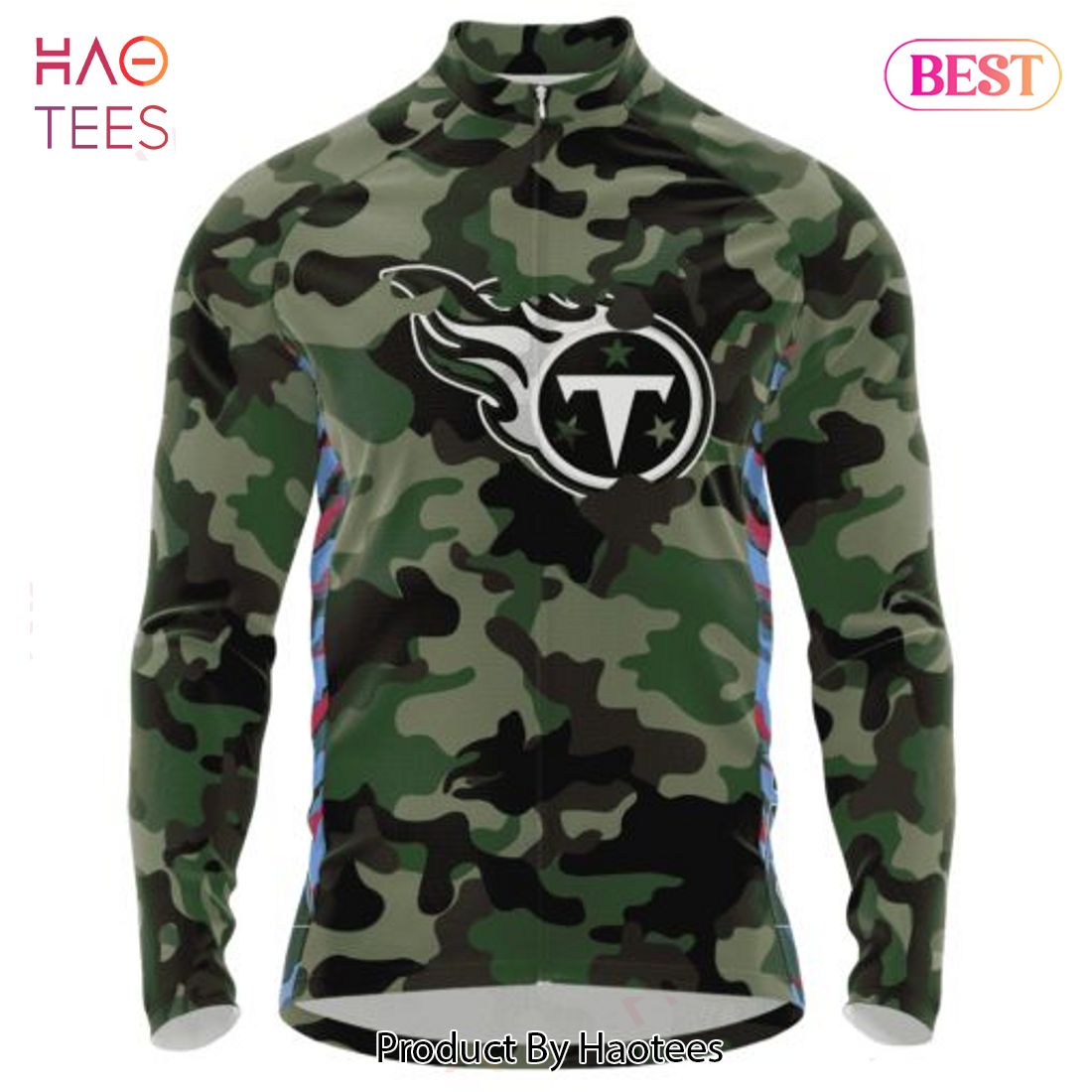 THE BEST NFL Tennessee Titans Special Camo Design Cycling Jersey Hoodie THE BEST NFL Tennessee Titans Special Camo Design Cycling Jersey Hoodie