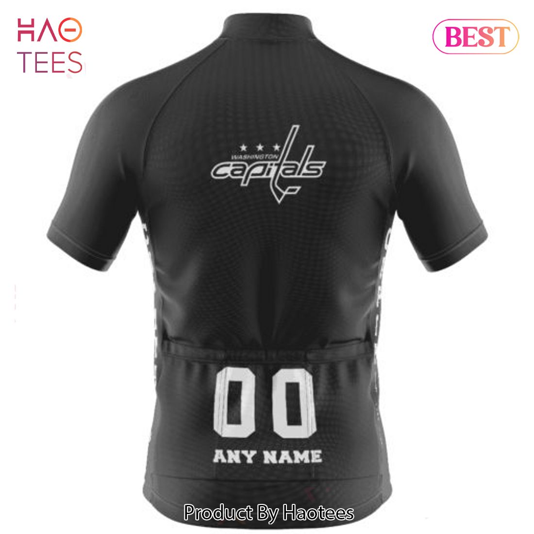 THE BEST NHL Washington Capitals Mono Cycling Jersey Jeysey THE BEST NHL Washington Capitals Mono Cycling Jersey Jeysey