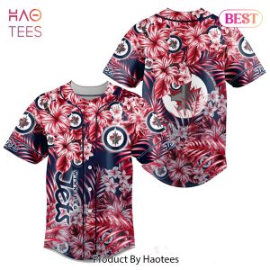 THE BEST NHL Winnipeg Jets Special Hawaiian Design Baseball Jersey Jeysey