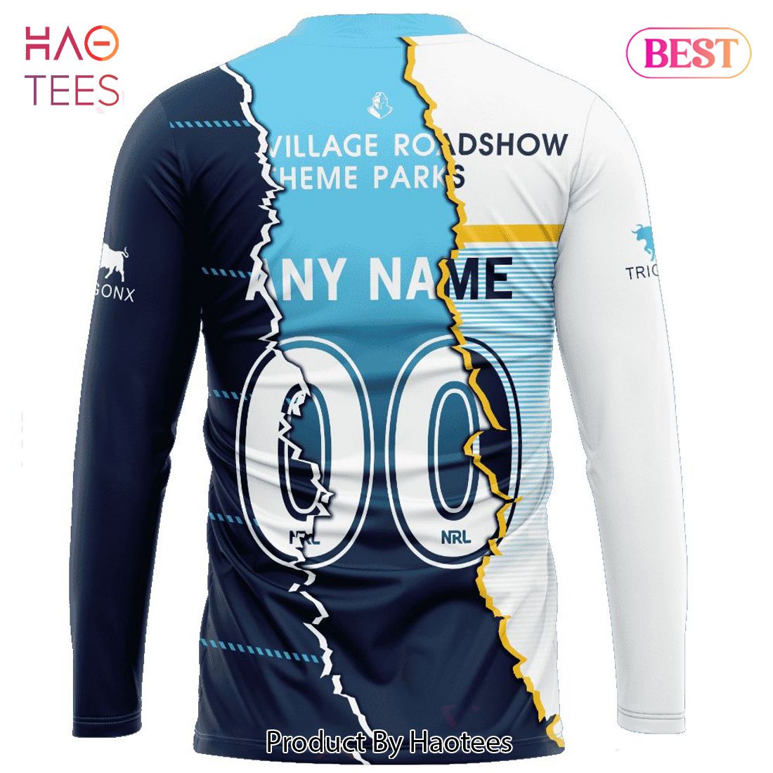 THE BEST NRL Gold Coast Titans Special Mix Jersey Jeysey THE BEST NRL Gold Coast Titans Special Mix Jersey Jeysey