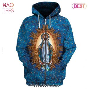 THE BEST Virgin MARY Version 002 3D Printing Limited Edition Hoodie Long Sleeve Tshirt Hoodie