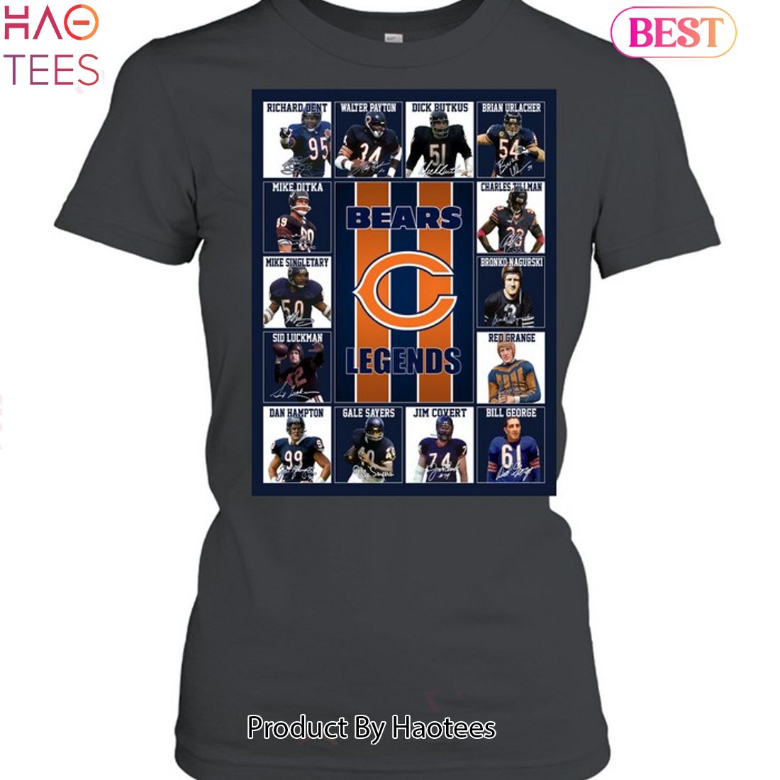 TRENDING Chicago Bears Legends Unisex T-Shirt TRENDING Chicago Bears Legends Unisex T-Shirt