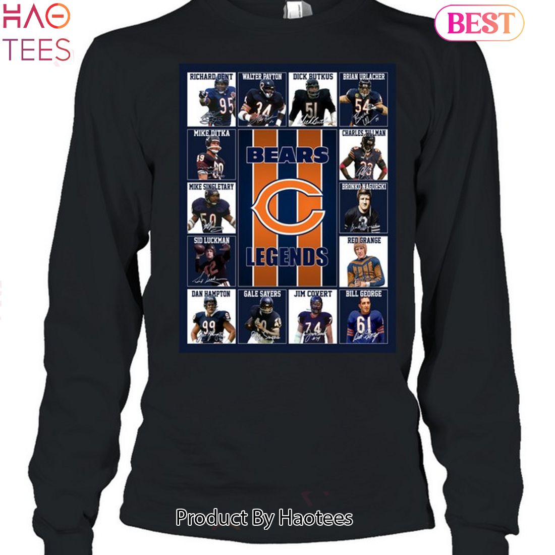 TRENDING Chicago Bears Legends Unisex T-Shirt TRENDING Chicago Bears Legends Unisex T-Shirt