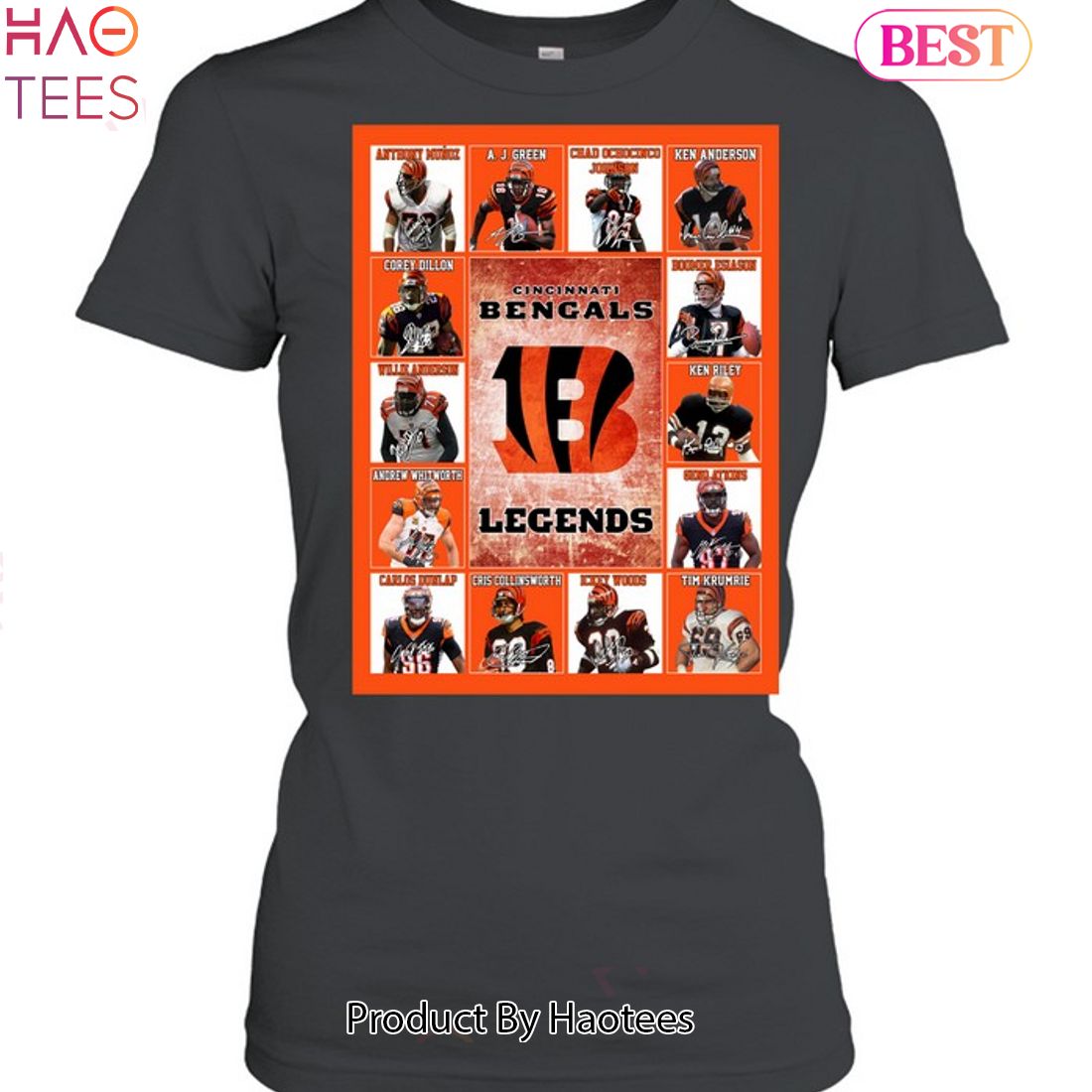 TRENDING Cincinnati Bengals Legends Unisex T-Shirt TRENDING Cincinnati Bengals Legends Unisex T-Shirt