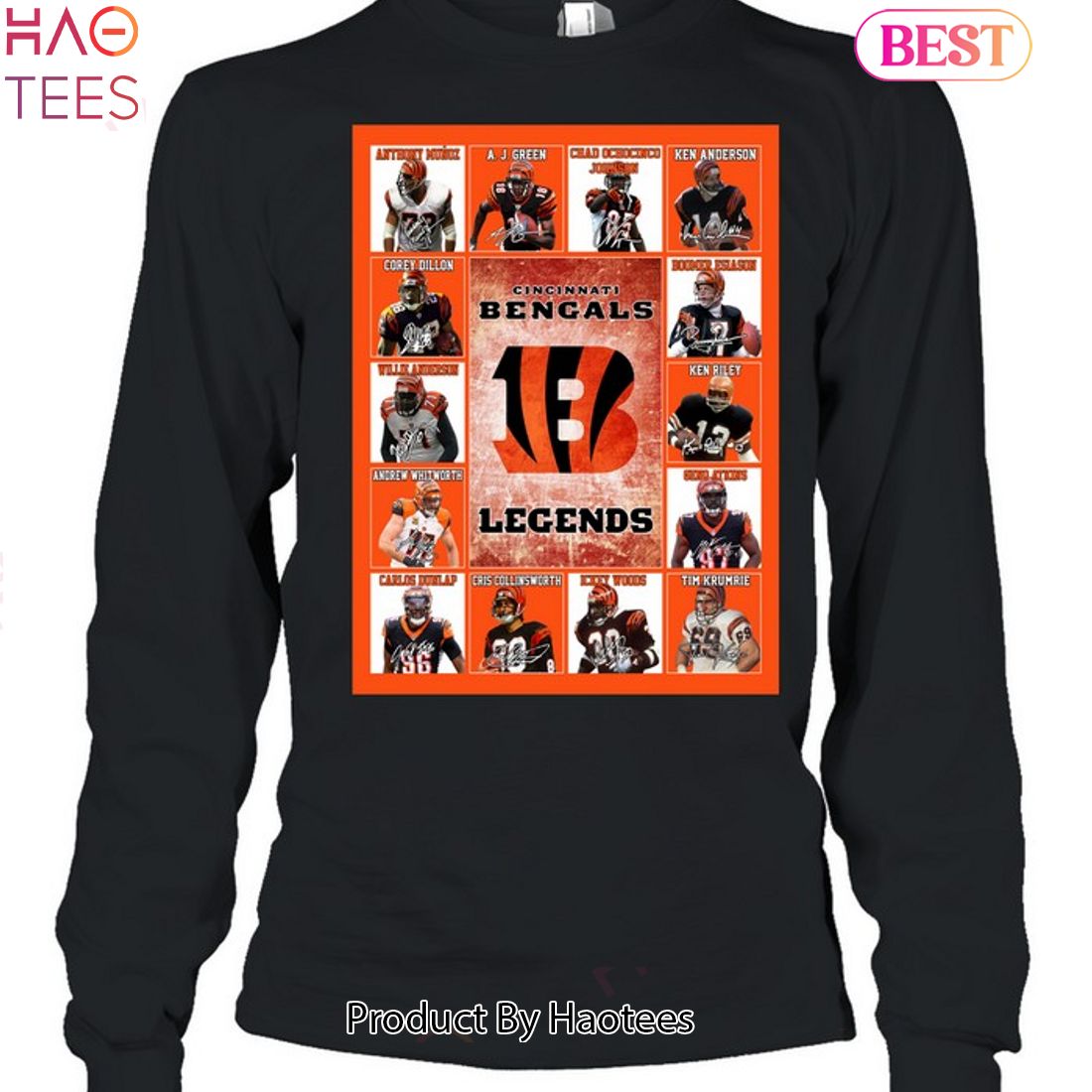 TRENDING Cincinnati Bengals Legends Unisex T-Shirt TRENDING Cincinnati Bengals Legends Unisex T-Shirt