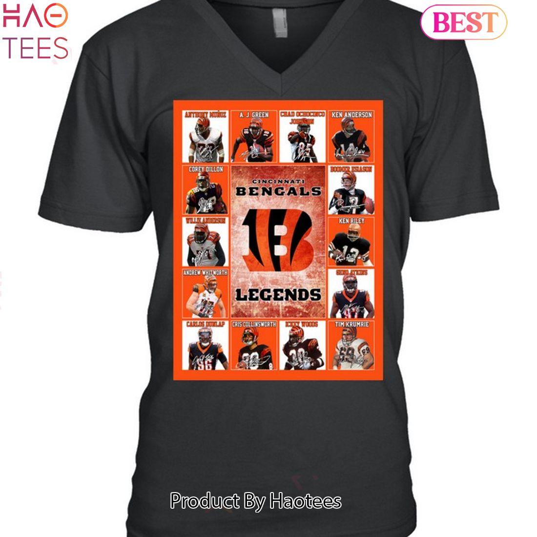 Cincinnati Bengals T-Shirt by Logo 7