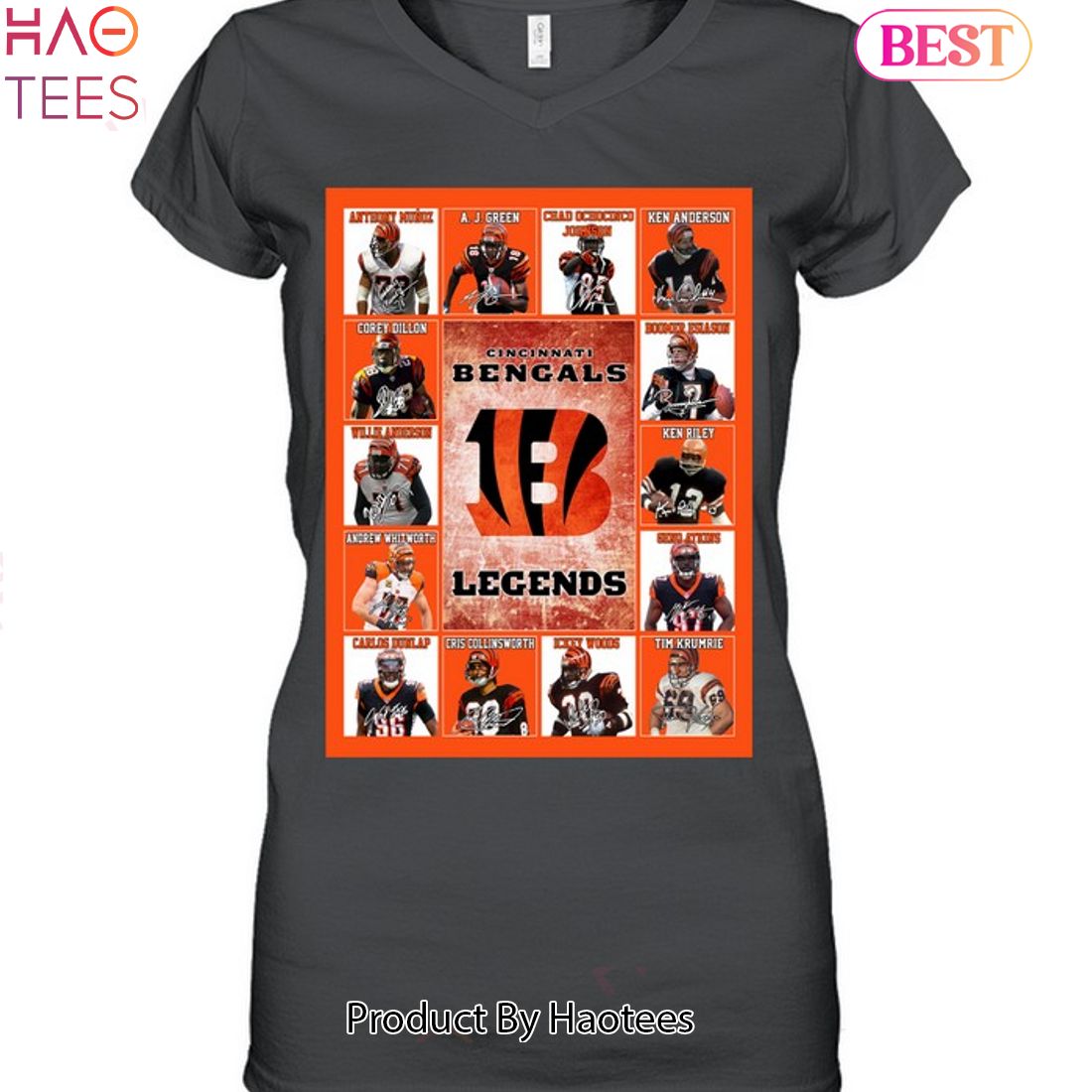 TRENDING Cincinnati Bengals Legends Unisex T-Shirt TRENDING Cincinnati Bengals Legends Unisex T-Shirt