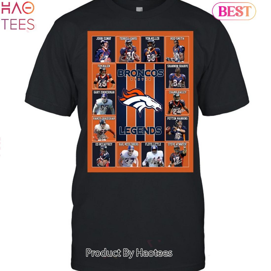 Broncos Legends Denver Broncos T-Shirt - TeeNavi