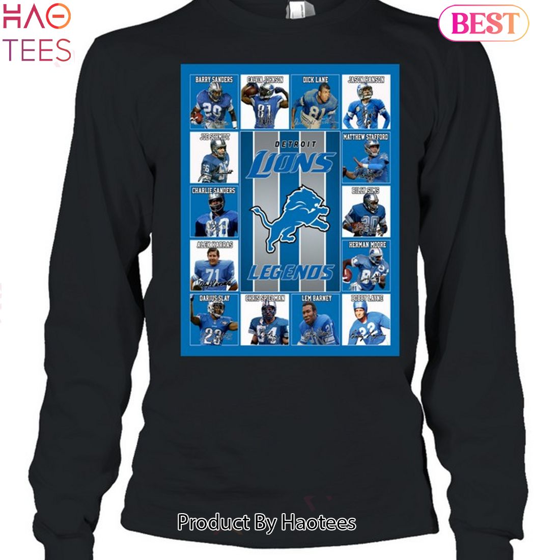 TRENDING Detroit Lions Legends Unisex T-Shirt