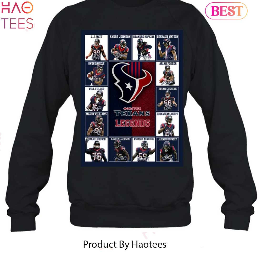 Houston Texans Legends Unisex T-Shirt, hoodie, longsleeve, sweater