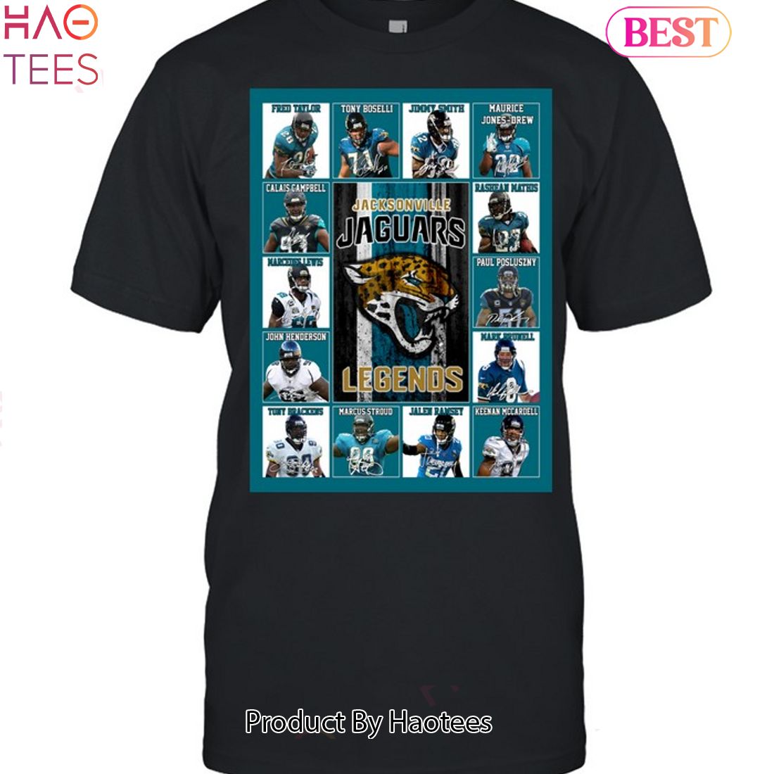 TRENDING Jacksonville Jaguars Legends Unisex T-Shirt