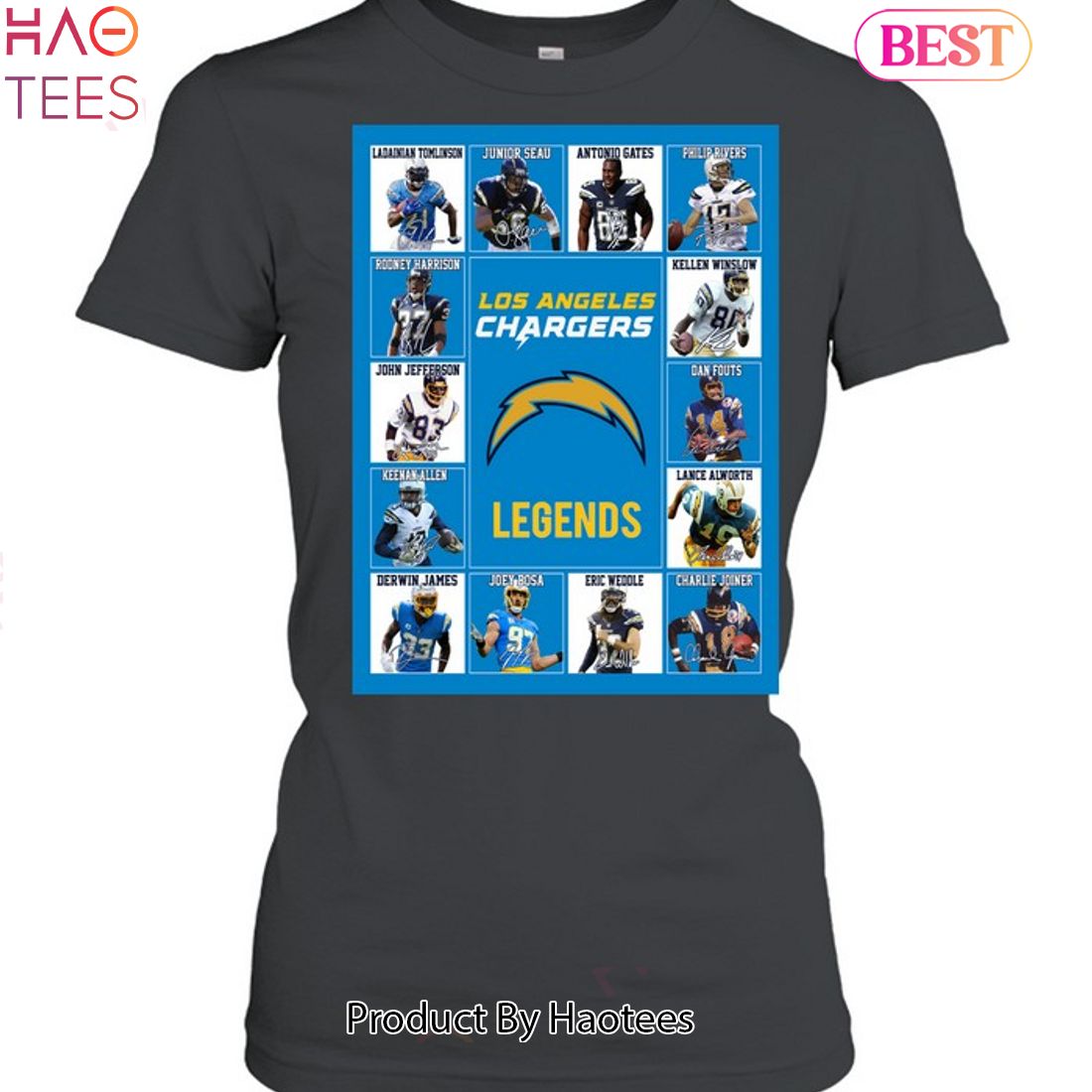 TRENDING Los Angeles Chargers Legends Unisex T-Shirt TRENDING Los Angeles Chargers Legends Unisex T-Shirt