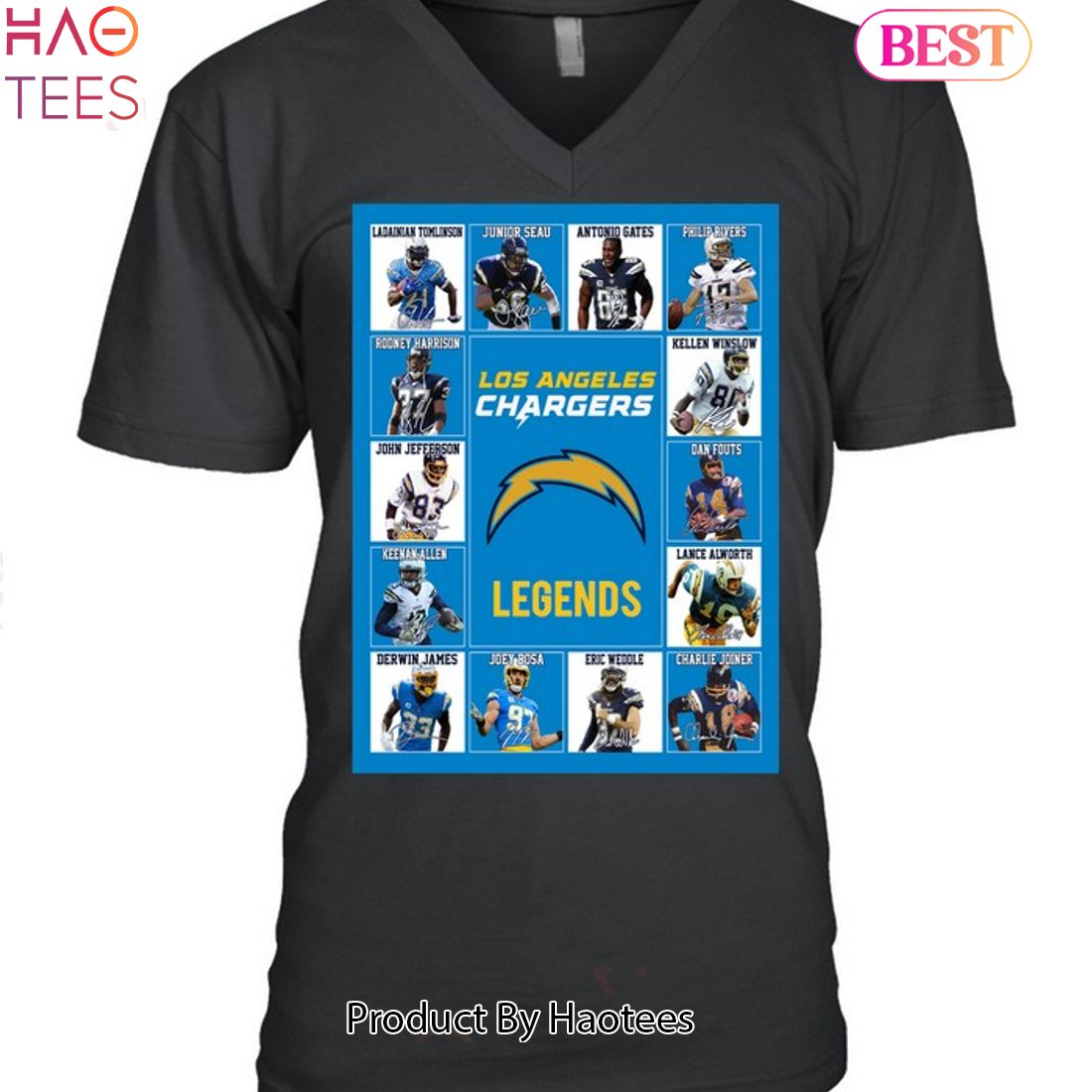 TRENDING Los Angeles Chargers Legends Unisex T-Shirt