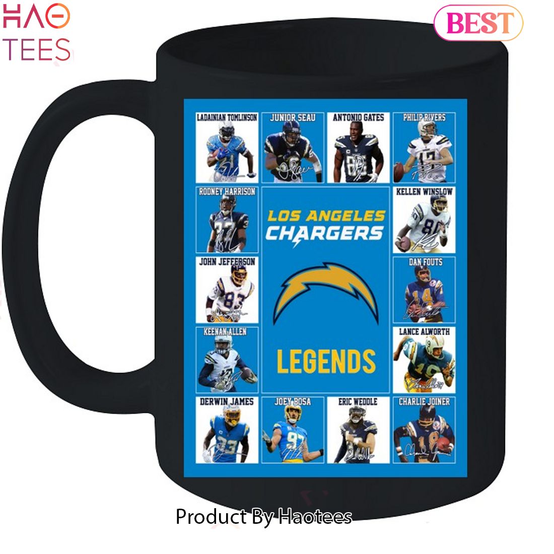 Chargers Legends Los Angeles Chargers T-Shirt - TeeNavi