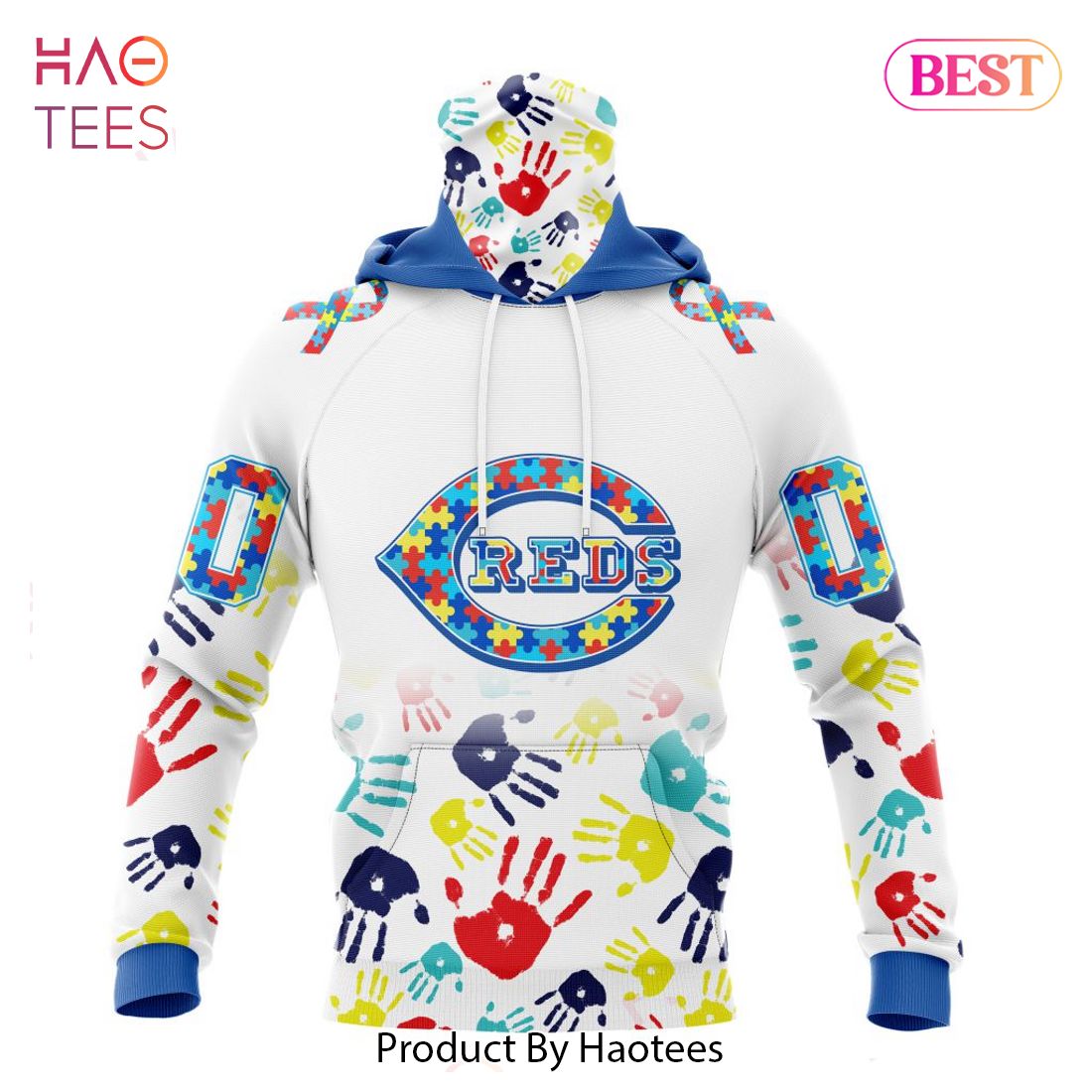 TRENDING MLB Cincinnati Reds Special Autism Awareness Design Hoodie TRENDING MLB Cincinnati Reds Special Autism Awareness Design Hoodie