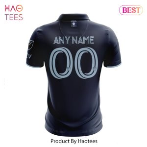 TRENDING MLS Sporting Kansas City 2023 Away State Line 3.0 Custom Polo