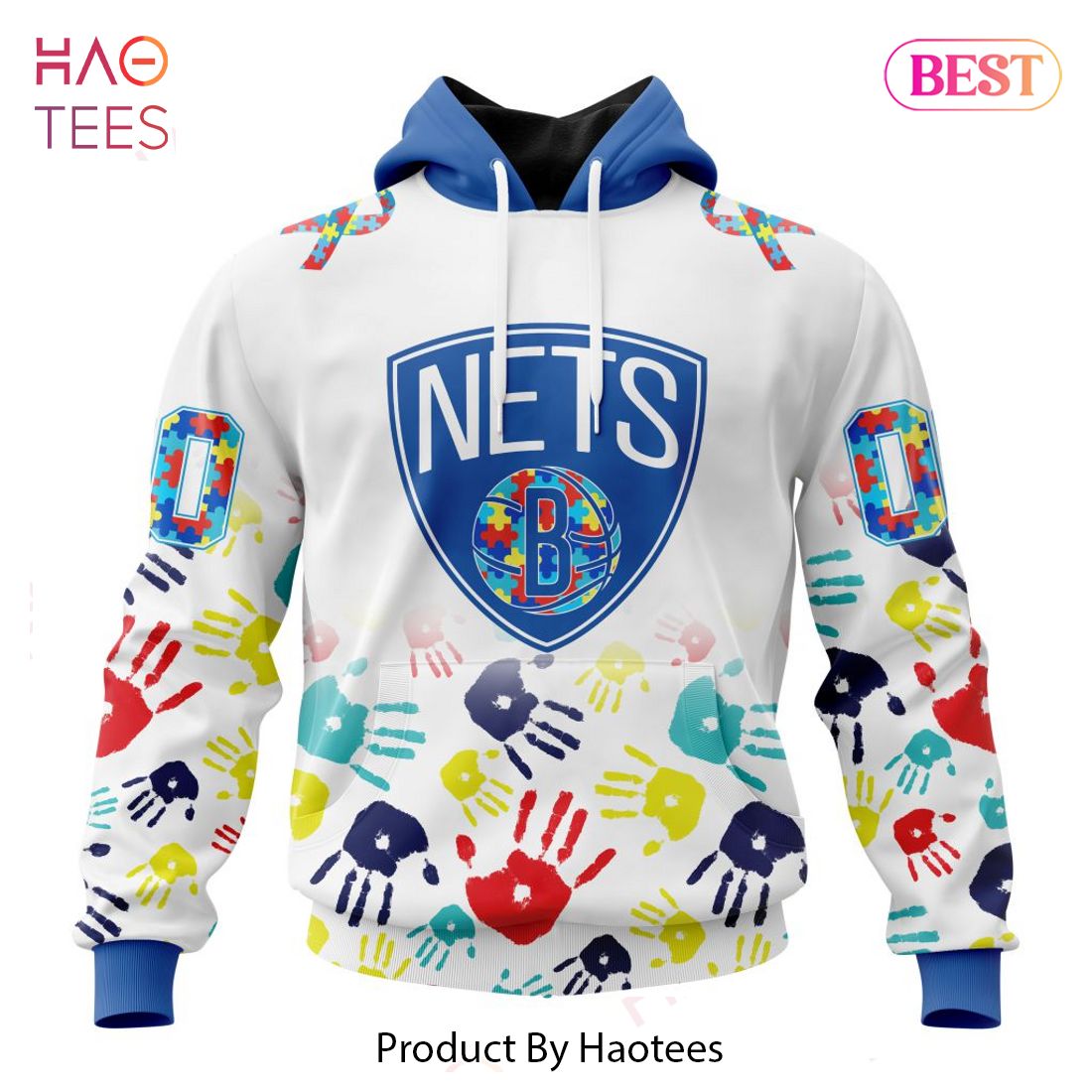 TRENDING NBA Brooklyn Nets Special Autism Awareness Design ST2303 Hoodie