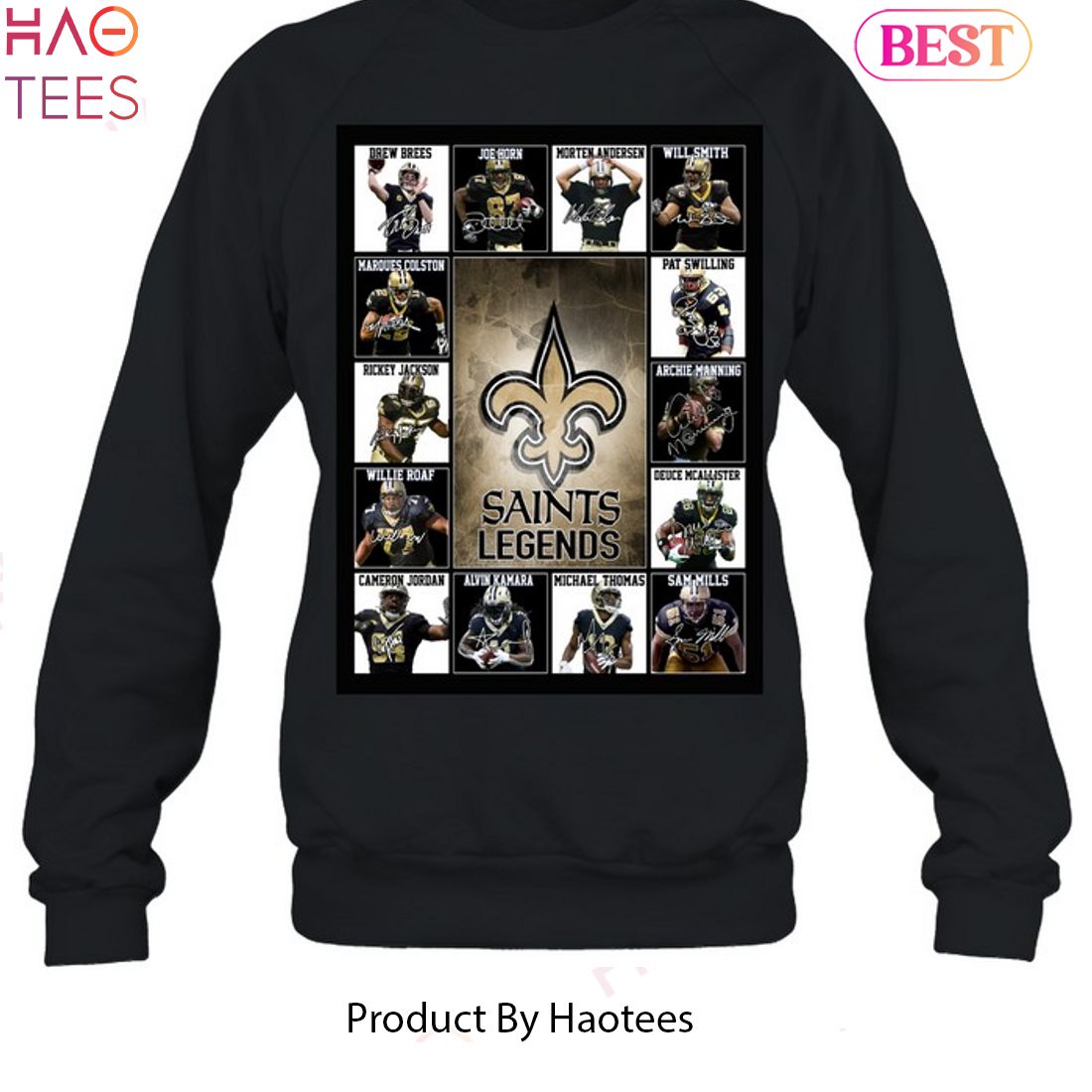 New Orleans Saints Legends Unisex T-Shirt, hoodie, sweater and long sleeve