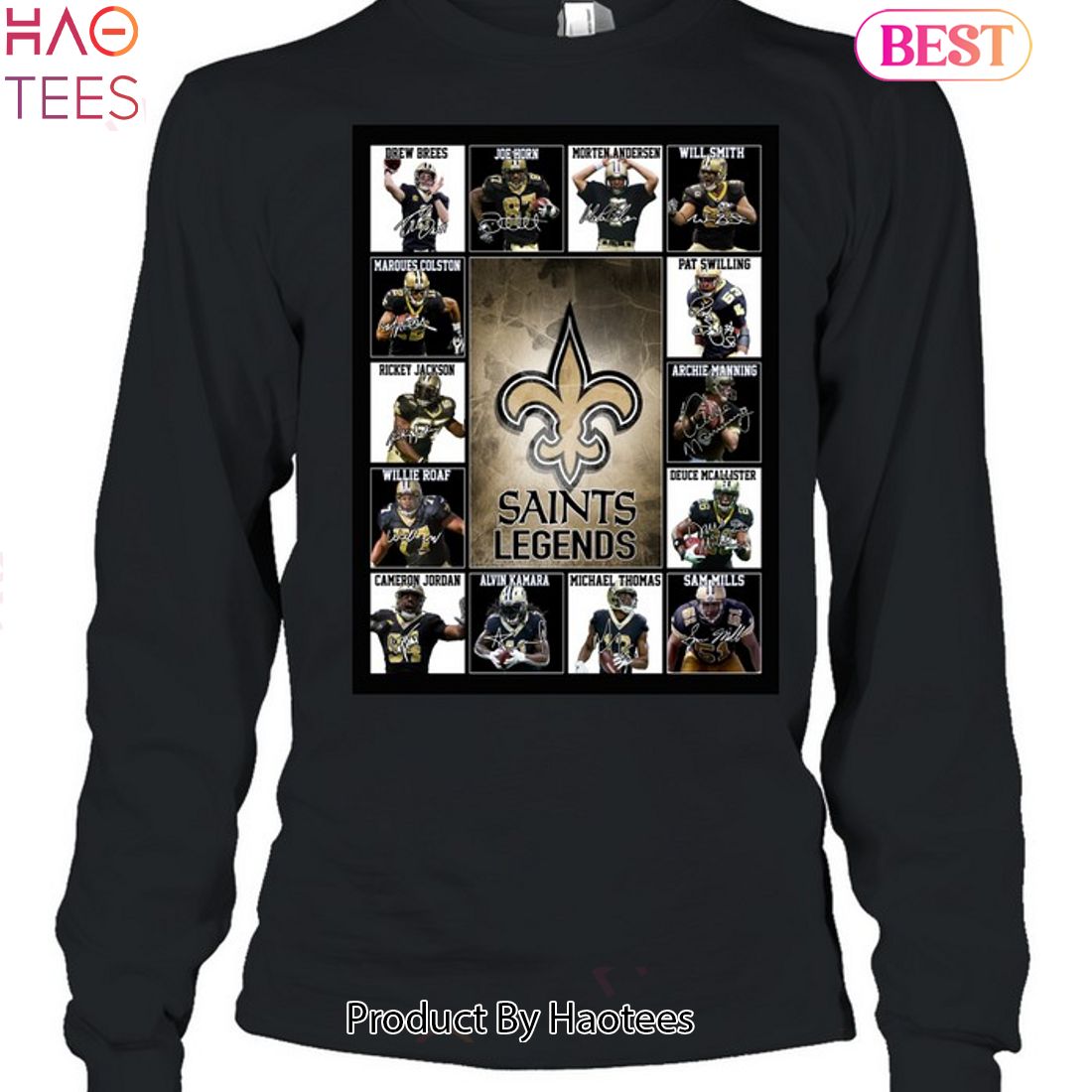 New Orleans Saints Legends Unisex T-Shirt, hoodie, sweater and long sleeve