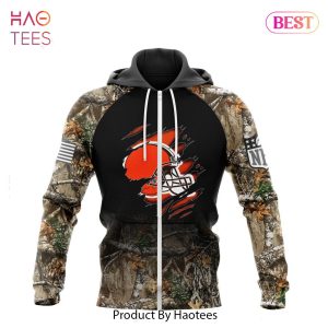 TRENDING NFL Cleveland Browns Special Camo Hunting Design Hoodie