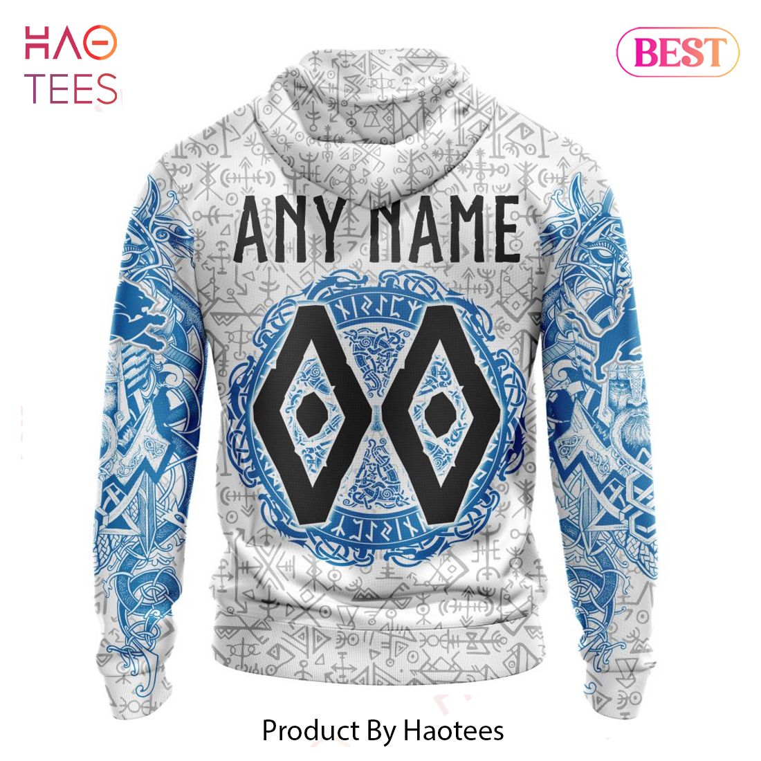 TRENDING NFL Detroit Lions _ Norse Viking Symbols Hoodie TRENDING NFL Detroit Lions _ Norse Viking Symbols Hoodie
