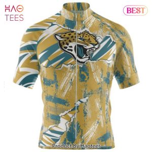 TRENDING NFL Jacksonville Jaguars Special Mix Stripes Design Cycling Jersey Hoodie