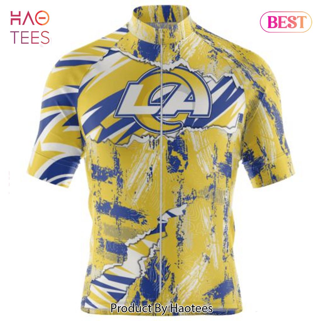 TRENDING NFL Los Angeles Rams Special Mix Stripes Design Cycling Jersey Hoodie TRENDING NFL Los Angeles Rams Special Mix Stripes Design Cycling Jersey Hoodie