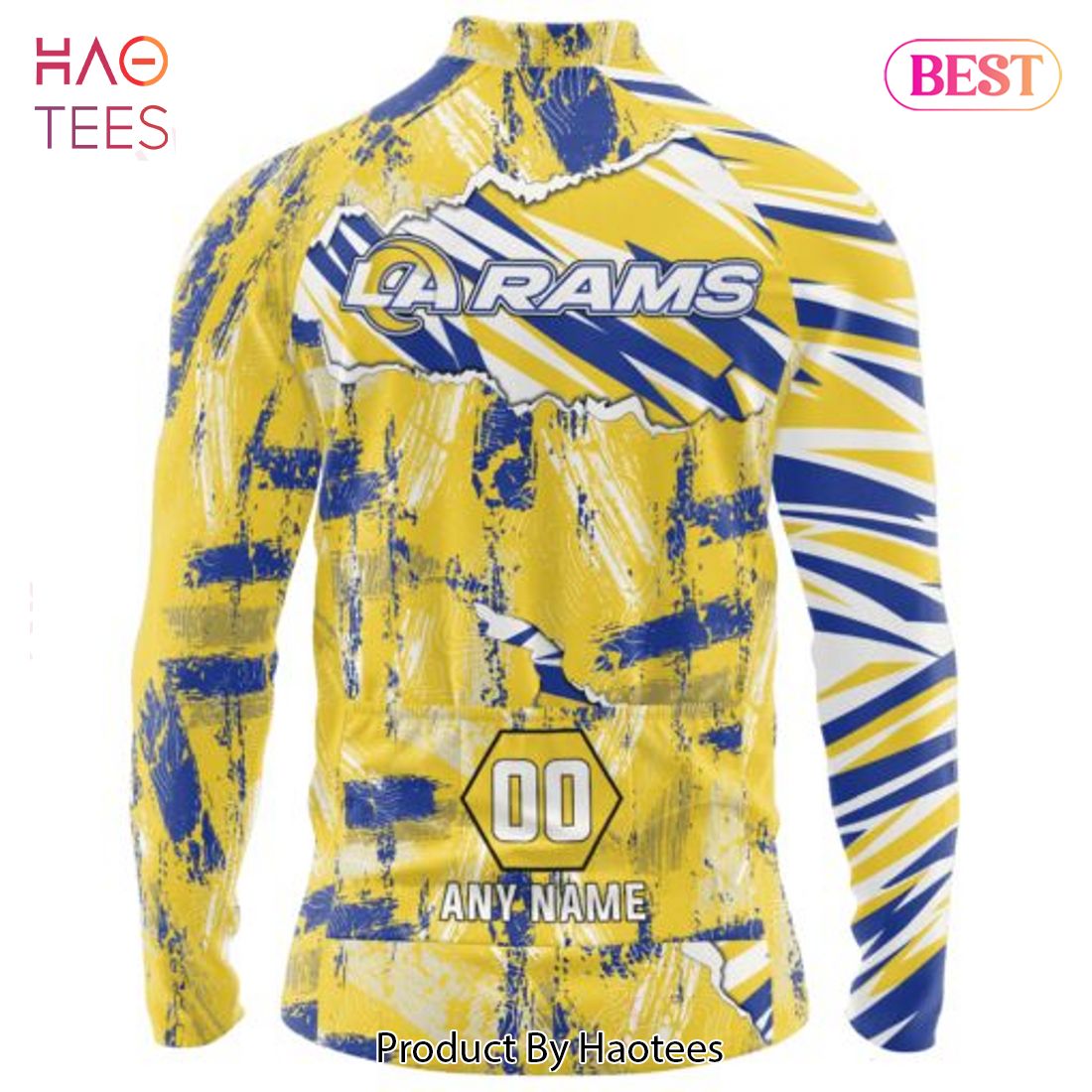 TRENDING NFL Los Angeles Rams Special Mix Stripes Design Cycling Jersey Hoodie TRENDING NFL Los Angeles Rams Special Mix Stripes Design Cycling Jersey Hoodie