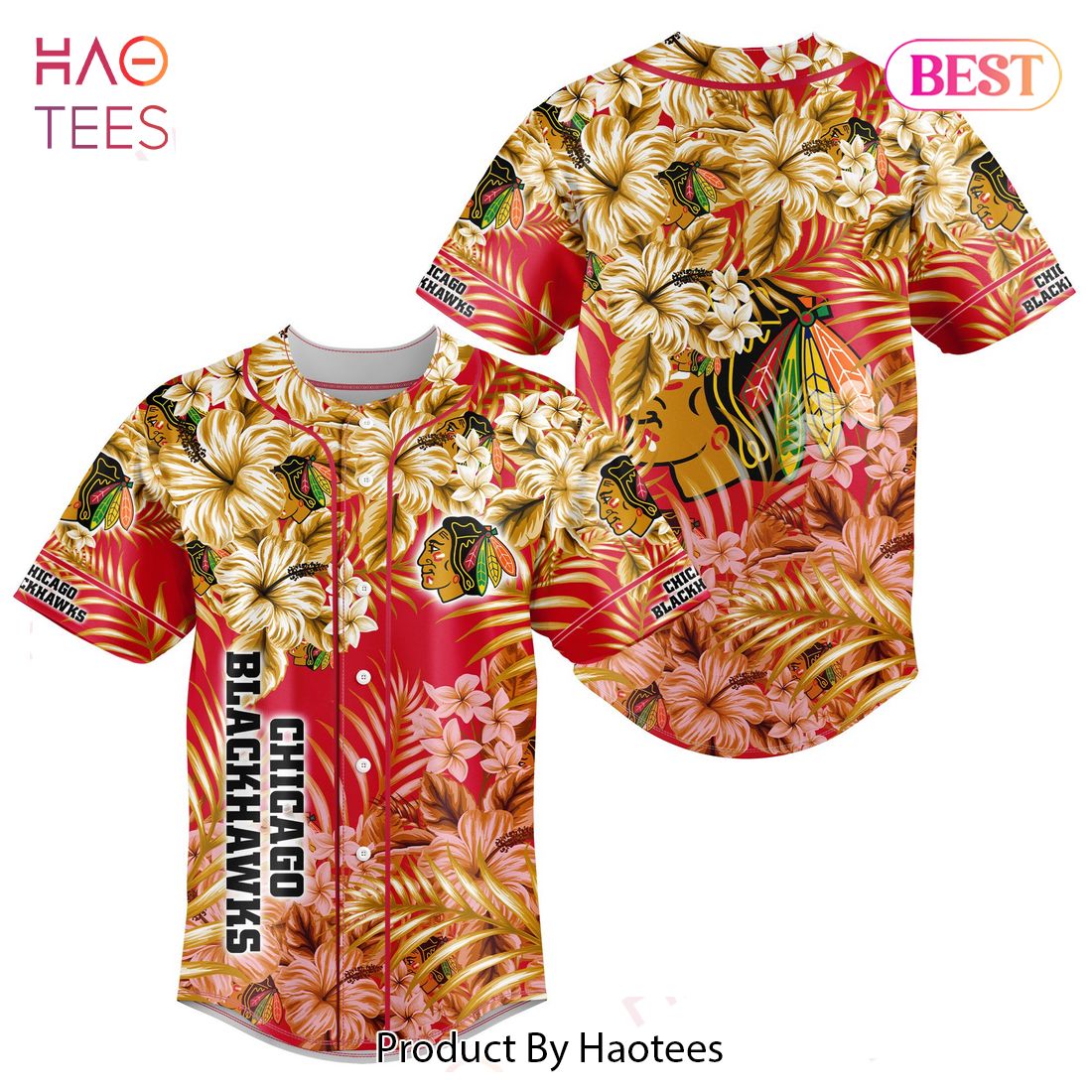 TRENDING NHL Chicago Blackhawks Special Hawaiian Design Baseball Jersey Jeysey TRENDING NHL Chicago Blackhawks Special Hawaiian Design Baseball Jersey Jeysey