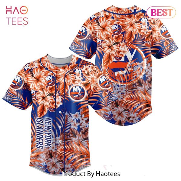 TRENDING NHL New York Islanders Special Hawaiian Design Baseball Jersey Jeysey