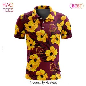 TRENDING NRL Brisbane Broncos Special Aloha Golf Polo Design