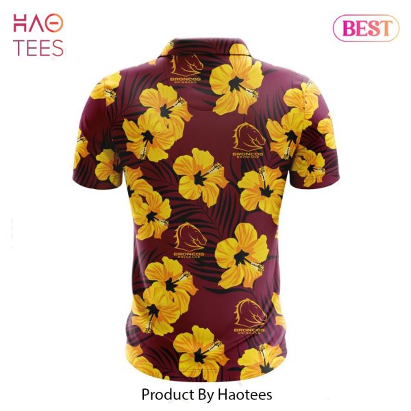 TRENDING NRL Brisbane Broncos Special Aloha Golf Polo Design