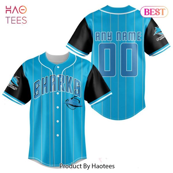TRENDING NRL Cronulla-Sutherland Sharks Special Baseball Jersey Design Jeysey