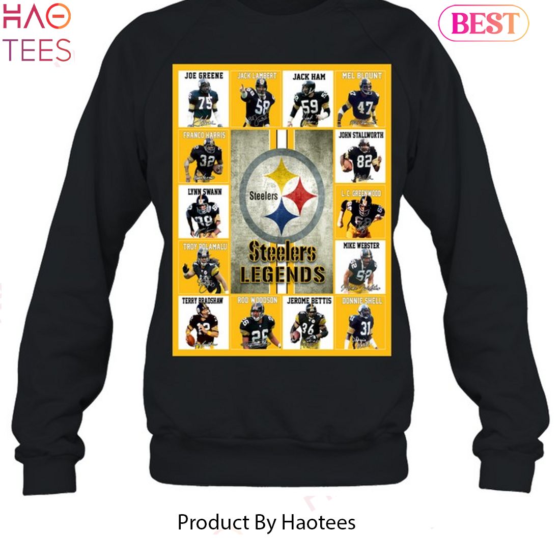 New!!!! Steelers Pittsburgh Steelers Legends T-Shirt, Pittsburgh