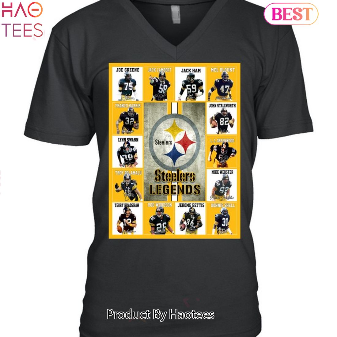 TRENDING Pittsburgh Steelers Legends Unisex T-Shirt