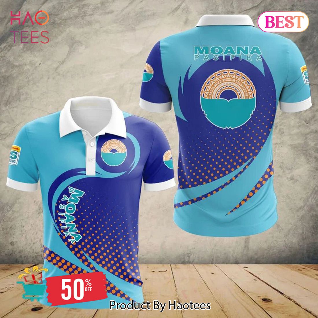 TRENDING Super Rugby Moana Pasifika Special Polo Design TRENDING Super Rugby Moana Pasifika Special Polo Design