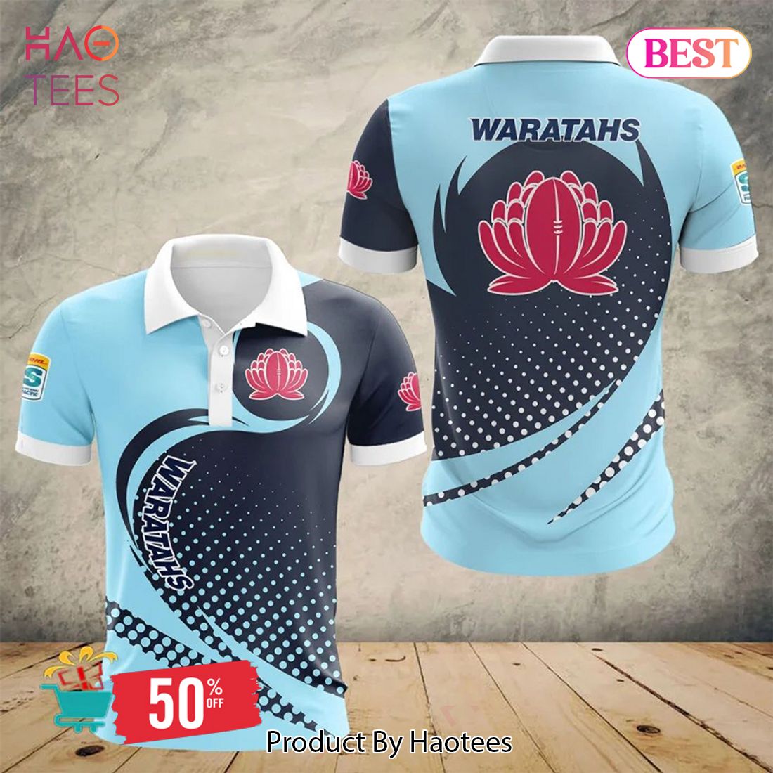 TRENDING Super Rugby New South Whale Waratahs Special Polo Design TRENDING Super Rugby New South Whale Waratahs Special Polo Design