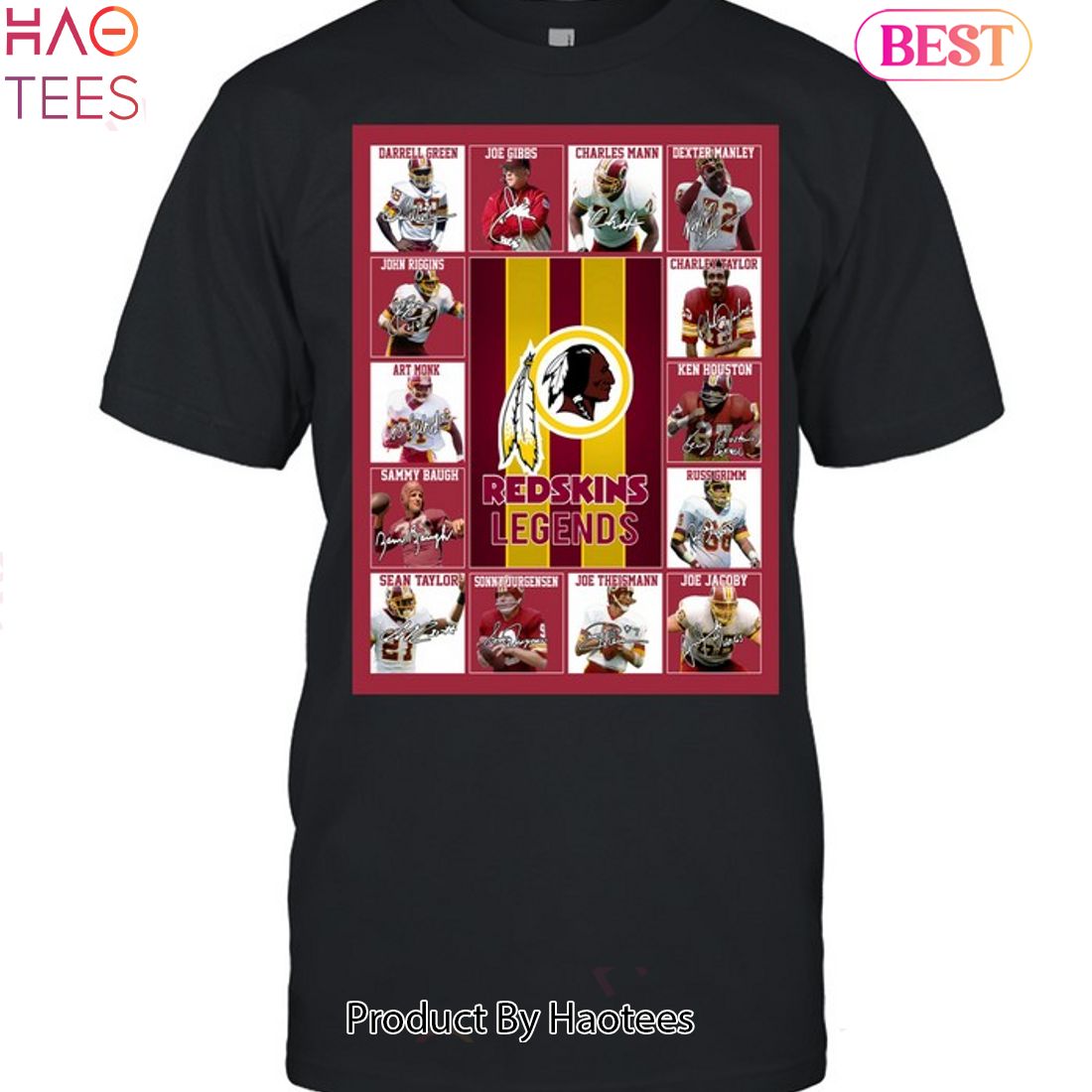 Redskins Legends Washington Redskins T-Shirt - TeeNavi