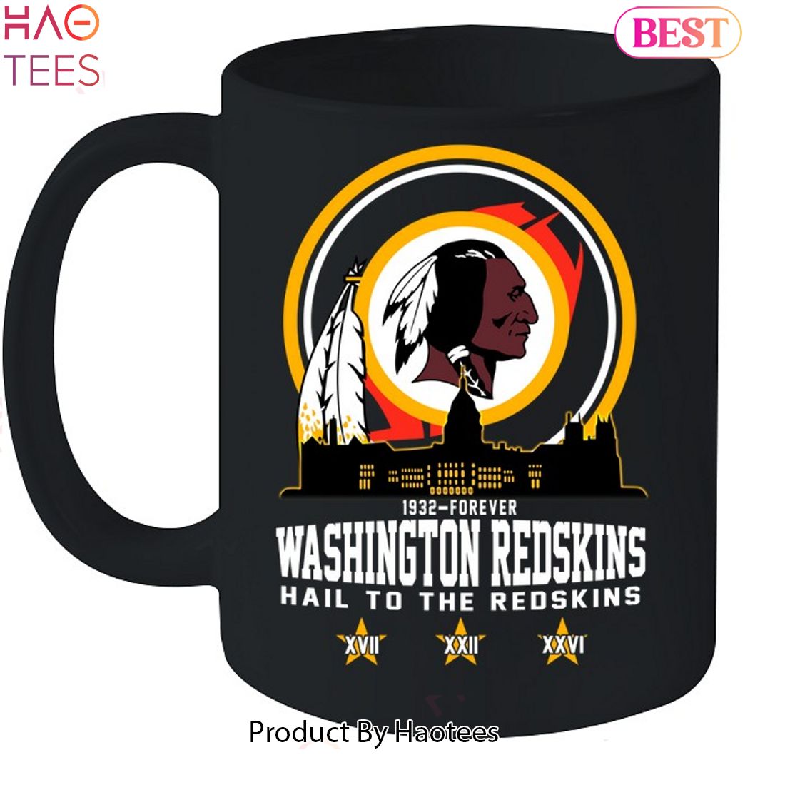 Washington Redskins 1932 Forever Redskins City T-Shirts