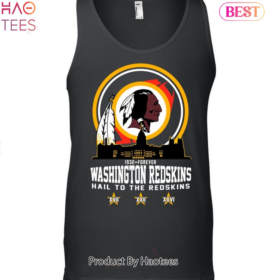 Washington Redskins 1932-Forever Hail To The Redskins Unisex T-Shirt Washington Redskins 1932-Forever Hail To The Redskins Unisex T-Shirt